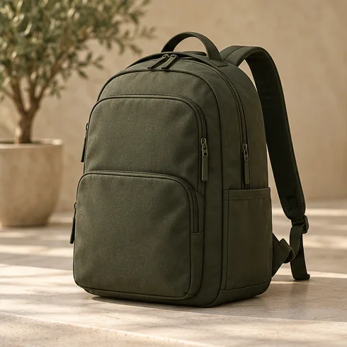Olive everyday backpack